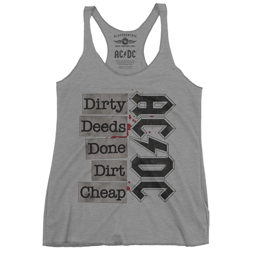 AC/DC Dirty Deeds Racerback Tank - Women