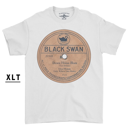 XLT Black Swan Down Home Blues Vinyl T-Shirt - Men