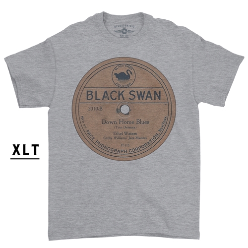 XLT Black Swan Down Home Blues Vinyl T-Shirt - Men