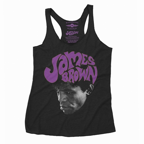 James Brown Head Shot Racerback Tank - Women