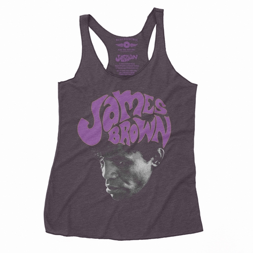 James Brown Head Shot Racerback Tank - Women