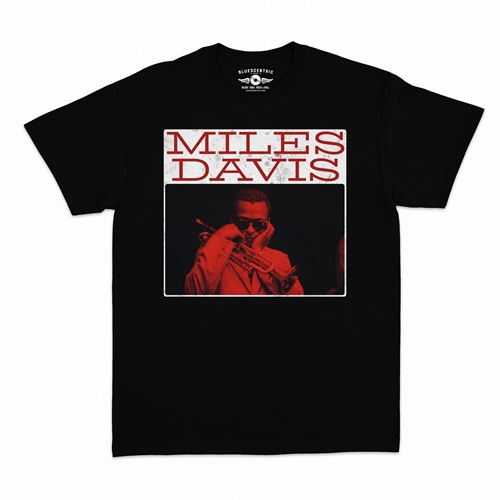 Graphic Miles Davis T-Shirt - Classic Heavy Cotton - classicblack