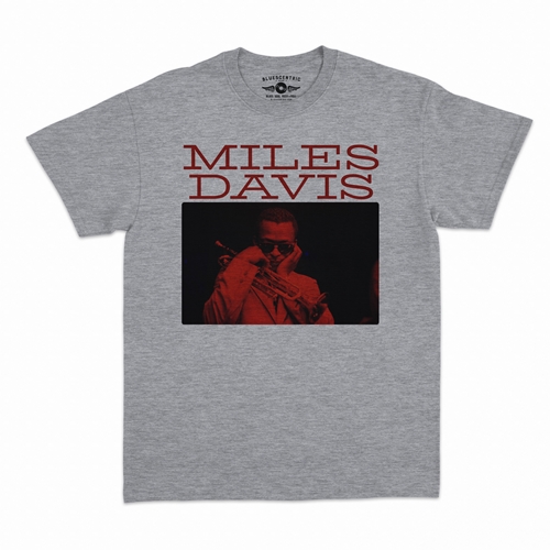 Graphic Miles Davis T-Shirt - Classic Heavy Cotton - heatherathletic