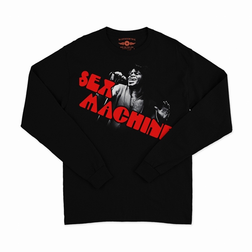 James Brown Sex Machine Long Sleeve T-Shirt - longsleeveblack