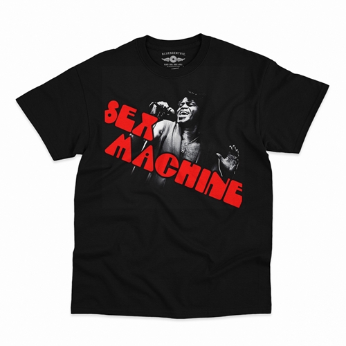 James Brown Sex Machine T-Shirt - Classic Heavy Cotton - classicblack