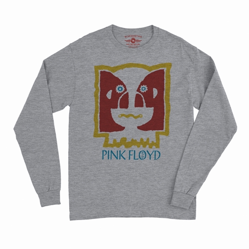 Pink Floyd Aztec Division Bell Long Sleeve T-Shirt - longsleeveathleticheather