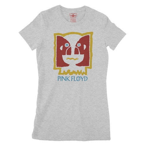 Pink Floyd Aztec Division Bell Ladies T Shirt - Relaxed Fit - ladiesathleticheather