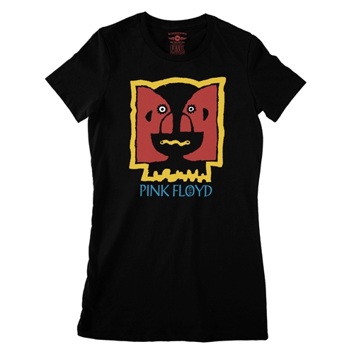 Pink Floyd Aztec Division Bell Ladies T Shirt - Relaxed Fit - ladiesblack