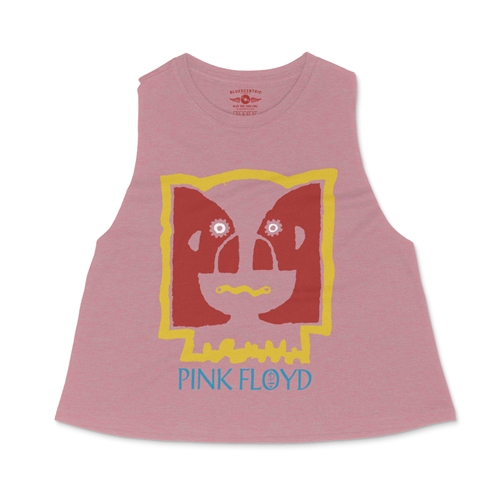 Pink Floyd Aztec Division Bell Racerback Crop Top - Women