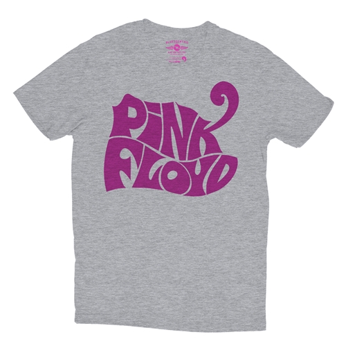 Pink Floyd Logo T-Shirt - Lightweight Vintage Style - vintageathleticheather