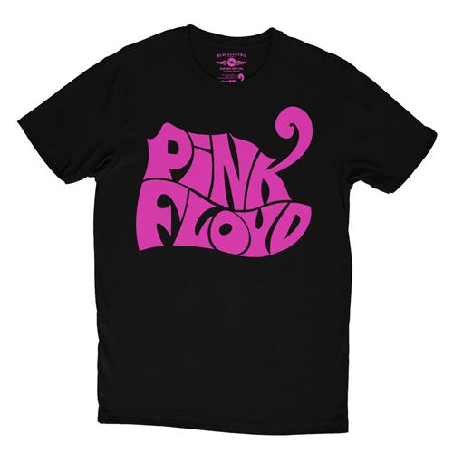 Pink Floyd Logo T-Shirt - Lightweight Vintage Style - vintageblack