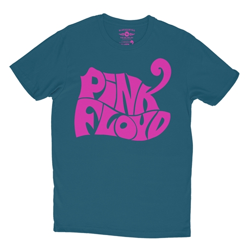 Pink Floyd Logo T-Shirt - Lightweight Vintage Style - vintagedeepteal