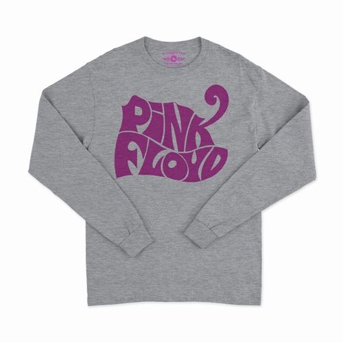 Pink Floyd Logo Long Sleeve T-Shirt - longsleeveathleticheather