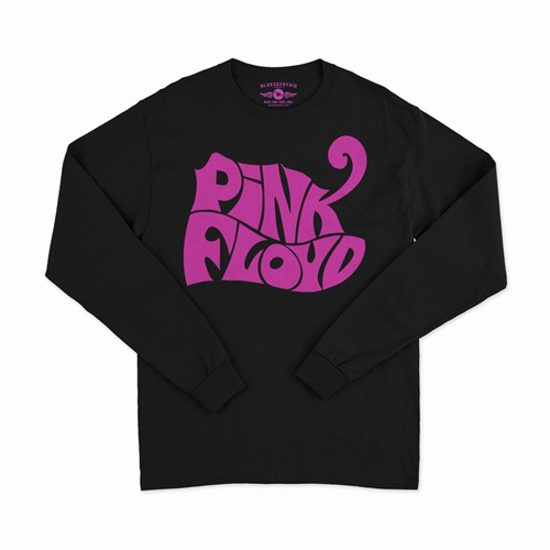 Pink Floyd Logo Long Sleeve T-Shirt - longsleeveblack