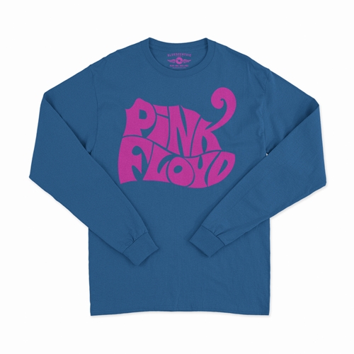Pink Floyd Logo Long Sleeve T-Shirt - longsleeveblue