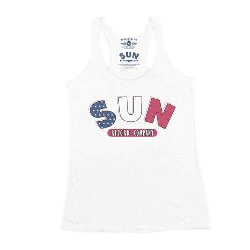 All American Sun Records Logo Racerback Tank - Women