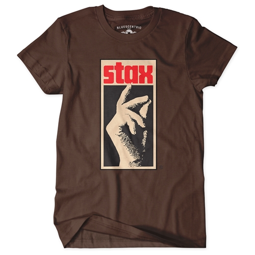CLOSEOUT Stax Snapping Fingers T-Shirt - Classic Heavy Cotton - classicchocolate