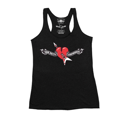 Tom Petty Hard Lines Logo Racerback Tank - Women