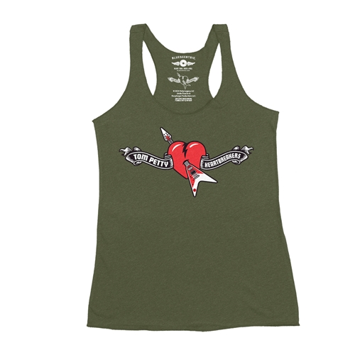 Tom Petty Hard Lines Logo Racerback Tank - Women