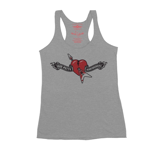 Tom Petty Hard Lines Logo Racerback Tank - Women