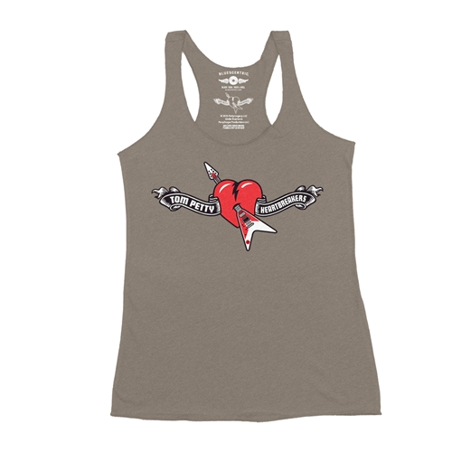 Tom Petty Hard Lines Logo Racerback Tank - Women