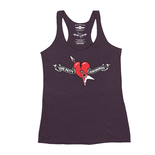 Tom Petty Hard Lines Logo Racerback Tank - Women