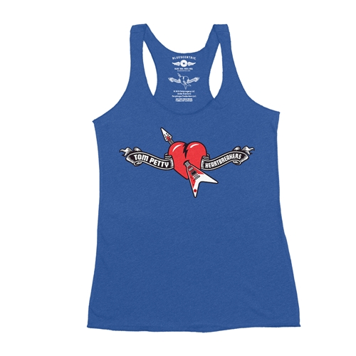 Tom Petty Hard Lines Logo Racerback Tank - Women