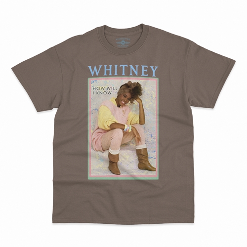 Whitney Houston How Will I Know T-Shirt - Classic Heavy Cotton - classictaupe