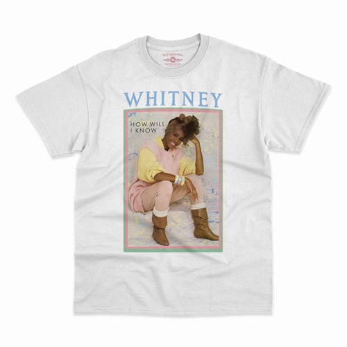Whitney Houston How Will I Know T-Shirt - Classic Heavy Cotton - classicwhite