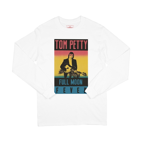 Tom Petty Full Moon Fever Long Sleeve T-Shirt - longsleevewhite