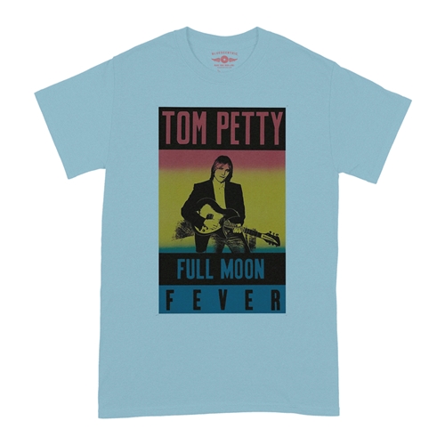 Tom Petty Full Moon Fever T-Shirt - Classic Heavy Cotton - classiclightblue