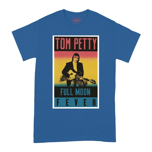 Tom Petty Full Moon Fever T-Shirt - Classic Heavy Cotton - classicroyalblue