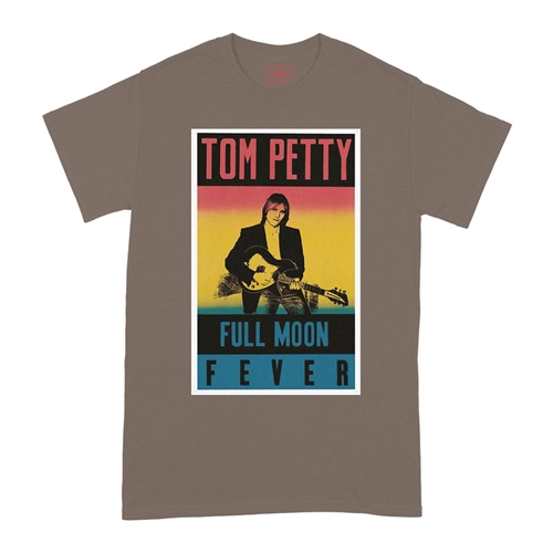 Tom Petty Full Moon Fever T-Shirt - Classic Heavy Cotton - classictaupe