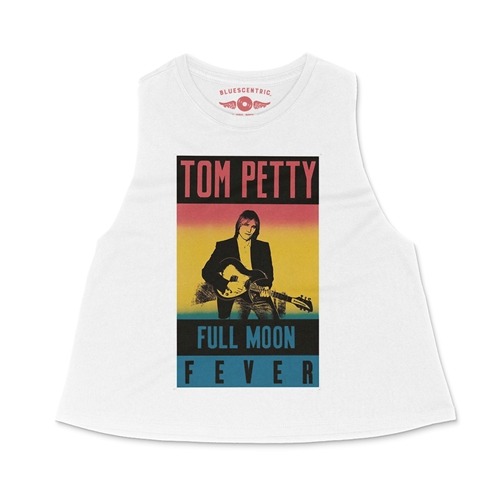 Tom Petty Full Moon Fever Racerback Crop Top - Women