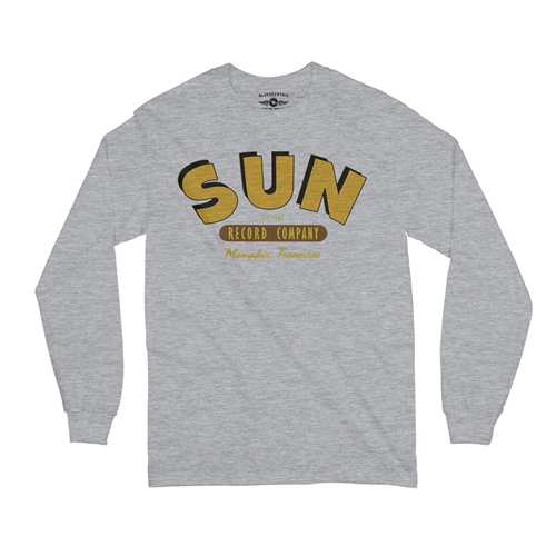 Sun Record Company Memphis Long Sleeve T-Shirt - longsleeveathleticheather