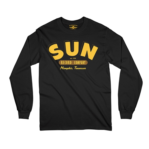 Sun Record Company Memphis Long Sleeve T-Shirt - longsleeveblack