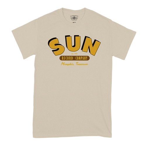 Sun Record Company Memphis T-Shirt - Classic Heavy Cotton - classicsand