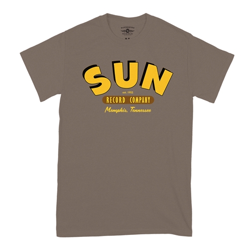 Sun Record Company Memphis T-Shirt - Classic Heavy Cotton - classictaupe