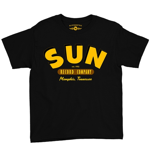 Sun Record Company Memphis Youth T-Shirt - Lightweight Vintage Children & Toddlers - youthblack