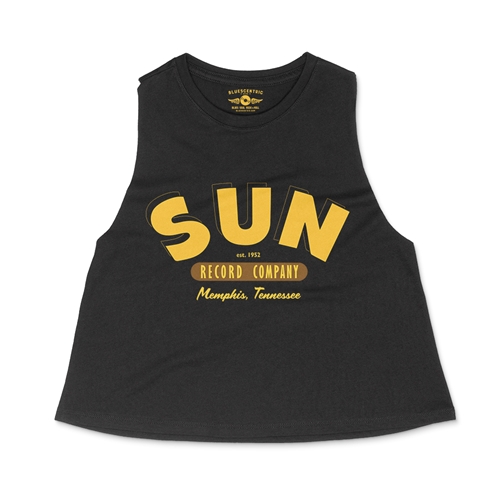 Sun Record Company Memphis Racerback Crop Top - Women