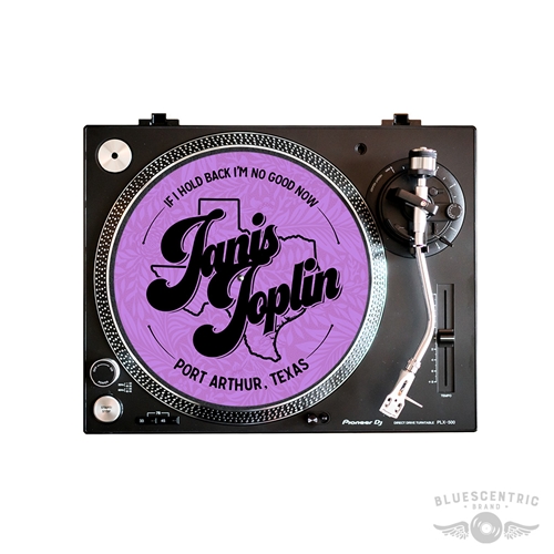 Graphic Janis Joplin Turntable Slip Mat