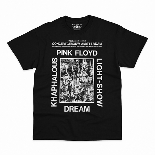 Pink Floyd in Amsterdam T-Shirt - Classic Heavy Cotton - classicblack