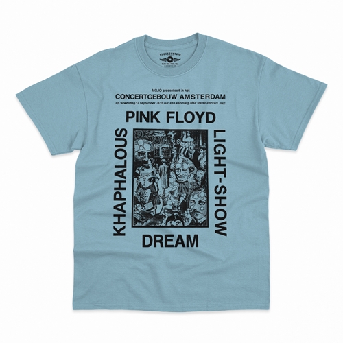 Pink Floyd in Amsterdam T-Shirt - Classic Heavy Cotton - classiclightblue