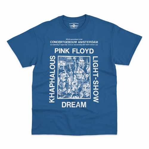 Pink Floyd in Amsterdam T-Shirt - Classic Heavy Cotton - classicroyalblue