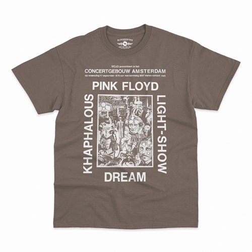 Pink Floyd in Amsterdam T-Shirt - Classic Heavy Cotton - classictaupe