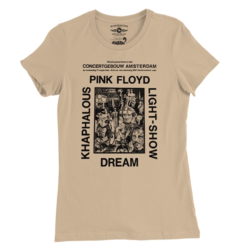 Pink Floyd in Amsterdam Ladies T Shirt - Relaxed Fit - ladiessanddune