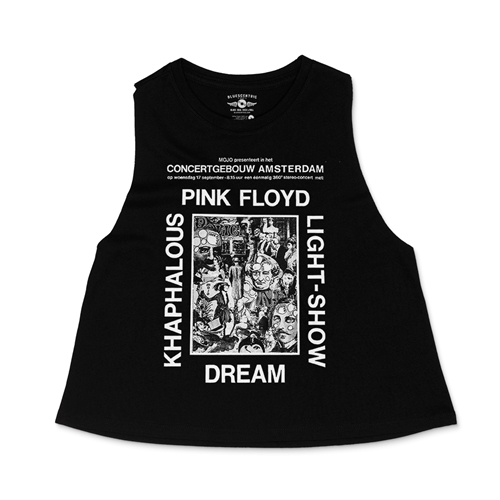 Pink Floyd in Amsterdam Racerback Crop Top - Women