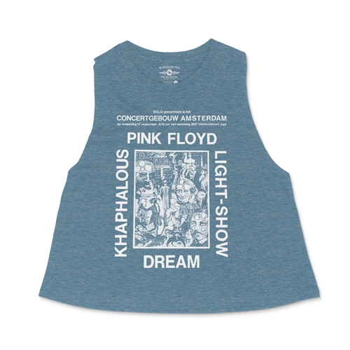 Pink Floyd in Amsterdam Racerback Crop Top - Women