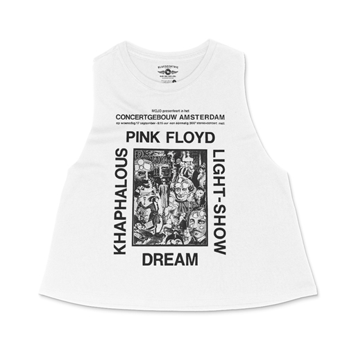 Pink Floyd in Amsterdam Racerback Crop Top - Women