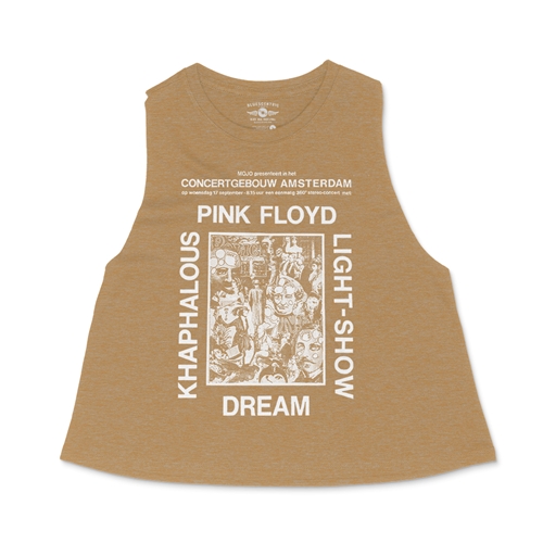 Pink Floyd in Amsterdam Racerback Crop Top - Women